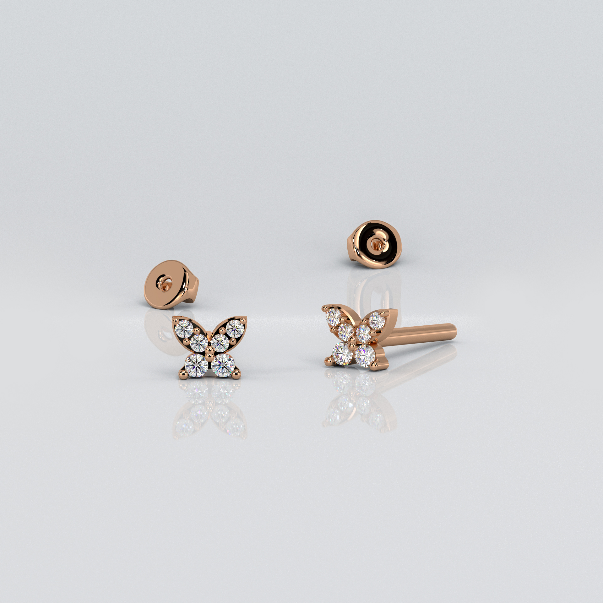 Butterfly studs - Image 2